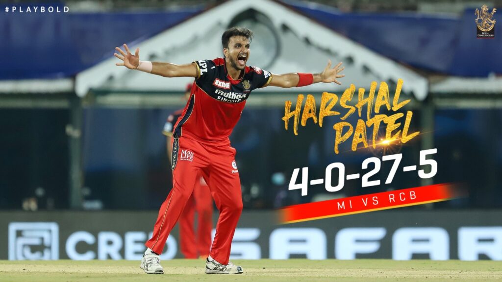 Harshal Patel 5 wickets