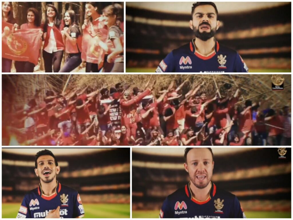 Ipl 2021 RCB new anthem