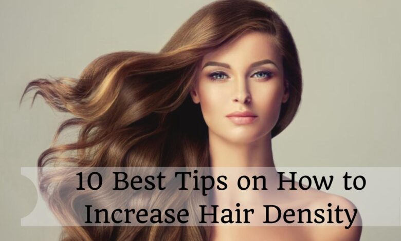 how to increase hair density