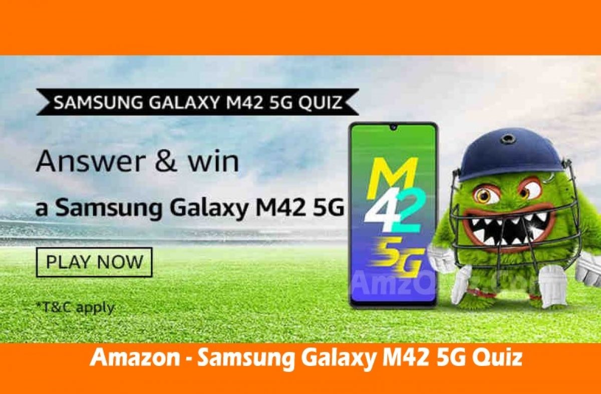 Amazon Samsung Galaxy M42 5G Quiz