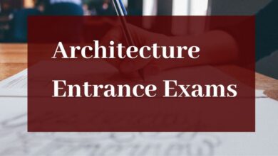 Architecture entrance exams