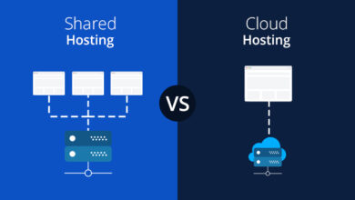 Cloud Hosting vs. Shared Web Hosting