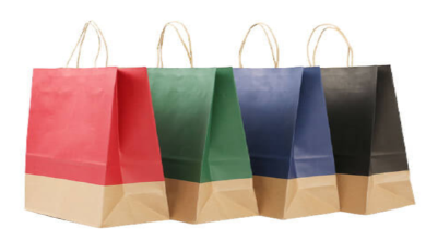 Colored Paper Bags