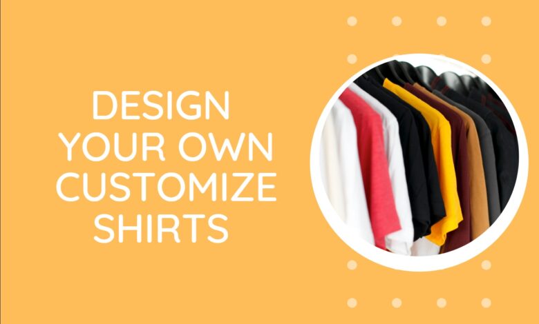 Customization t-shirts