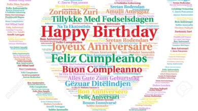 How to Say Happy Birthday in 25 Different Languages