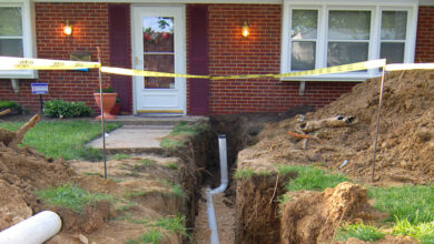 sewer backup in homes