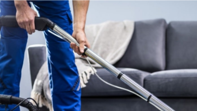 carpet cleaning service.