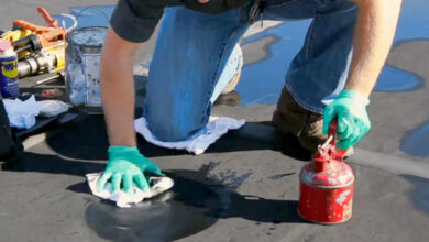 Rubber Roof Repair