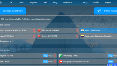 Virtual SMS Number
