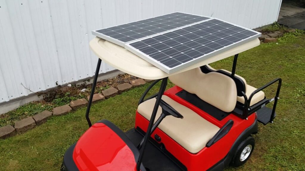 Solar-Powered Golf Carts