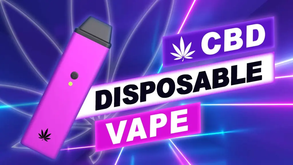 CBD disposable vapes