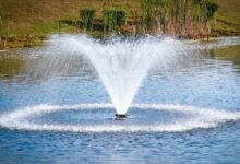 Aerating Pond Fountain