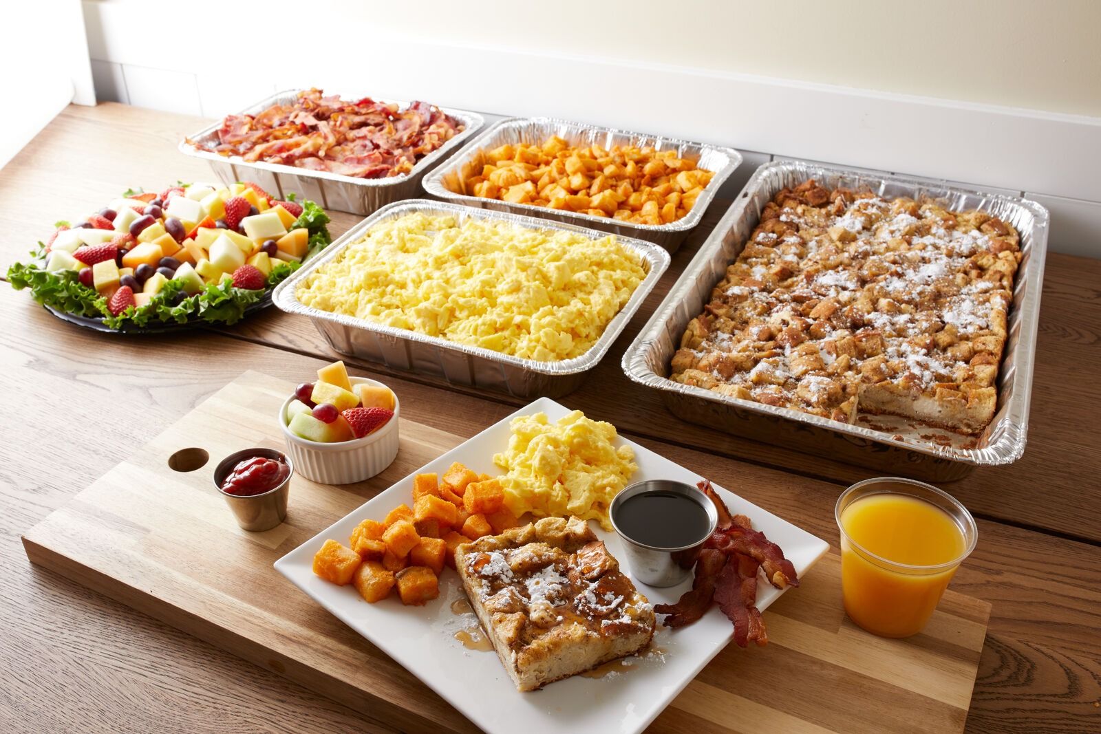 Buffet-Style Breakfast Catering
