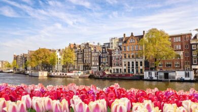 Spring Day in Amsterdam