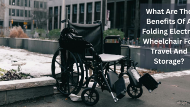 Folding Electric Wheelchair