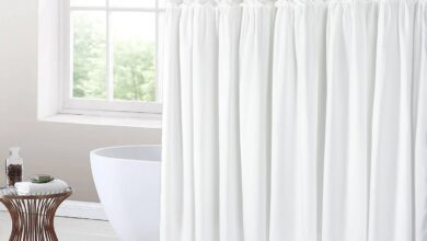Ruffled Shower Curtains