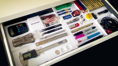 Custom Desk Drawer Organizer