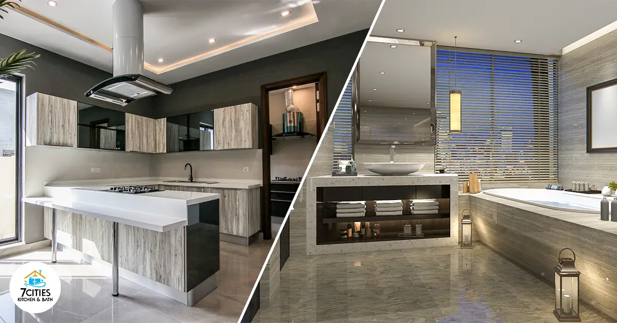 Custom Kitchen and Bathroom Remodels