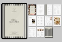 Digital Restaurant Menu Template