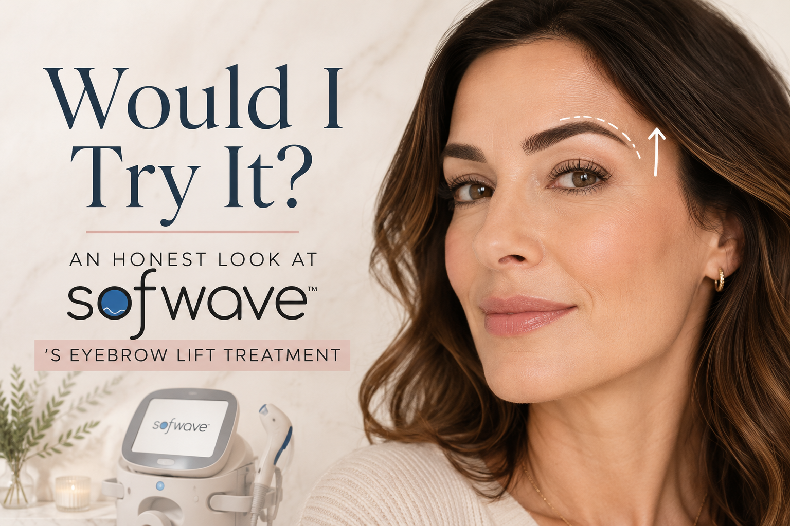 Sofwave’s Eyebrow Lift Treatment