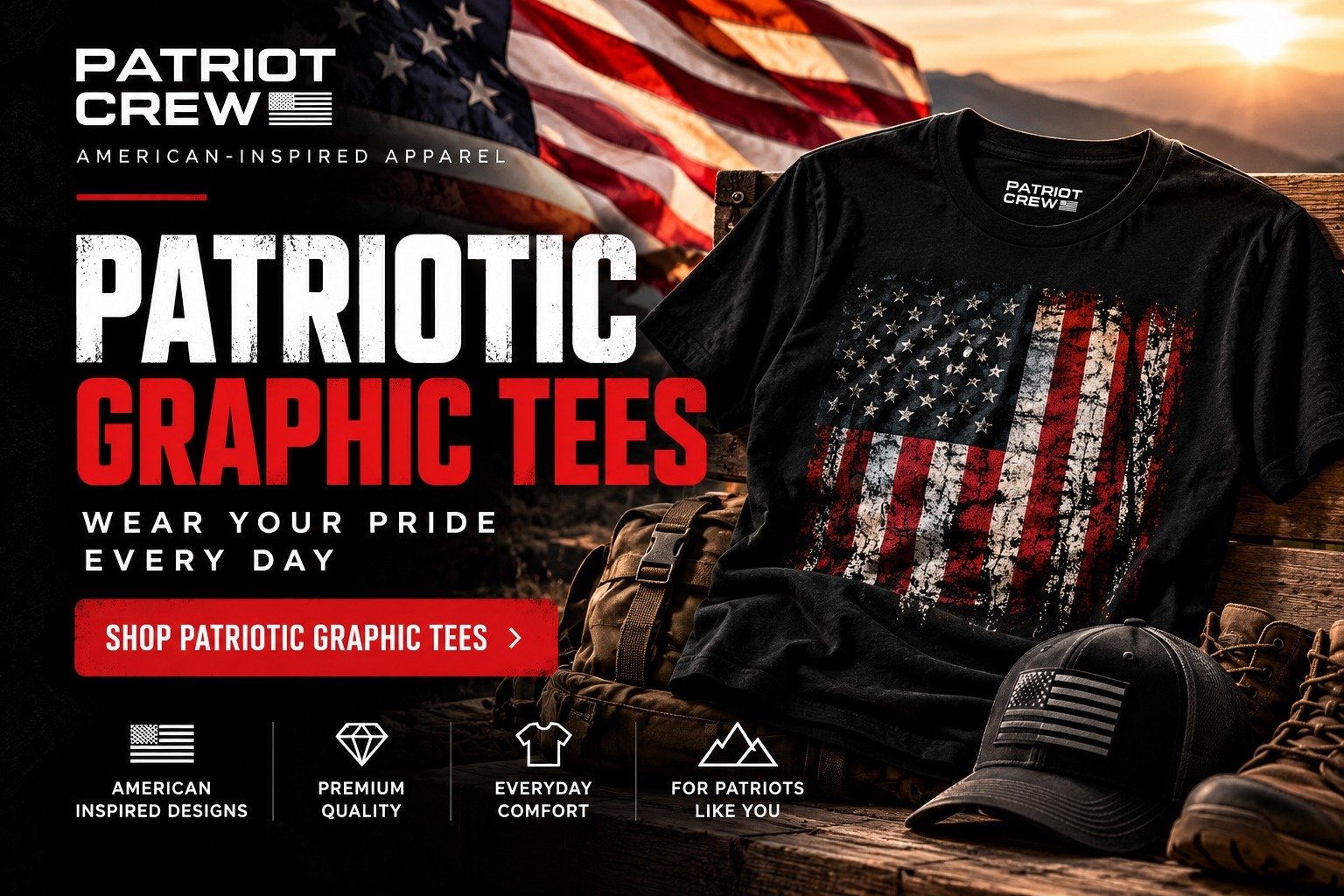 Patriotic Graphic Tees